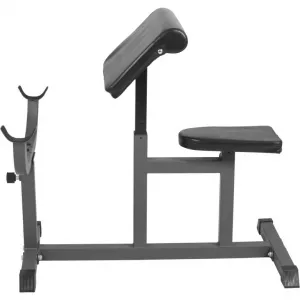 Gyronetics E-Series Scottova lavička, 90 x 65 cm, čierna