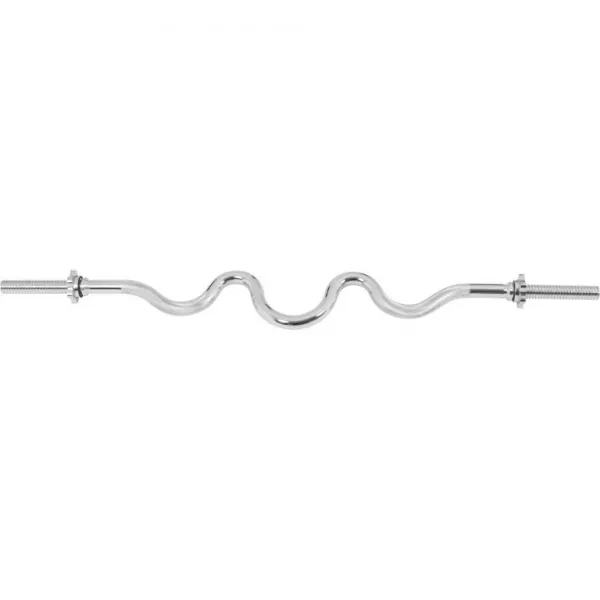 Gorilla Sports Činková tyč, chróm, 120cm, 30/31 mm