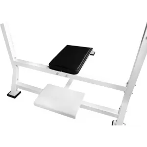 Gorilla Sports Posilňovacia lavica, 143 x 110 x 103 cm, biela