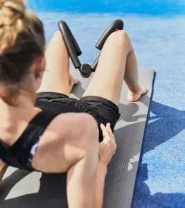 Gorilla Sports Posilňovací trenažér, čierny
