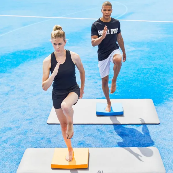 Gorilla Sports Balančná podložka na jogu, tmavo modrá