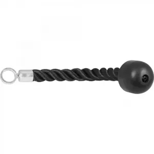 Gorilla Sports Tricepsové lano, jednoručné, 30 cm