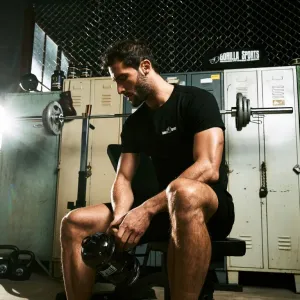 Gorilla Sports Nastaviteľný stojan na dlhú tyč, 190 cm