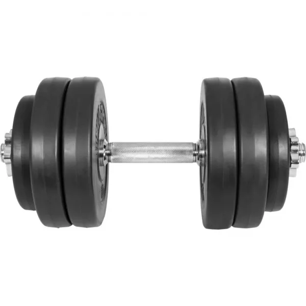 Gorilla Sports Sada činiek s plastovými kotúčmi, 30 kg