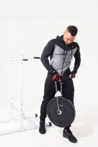 Gorilla Sports Nylonový opasok s reťazou