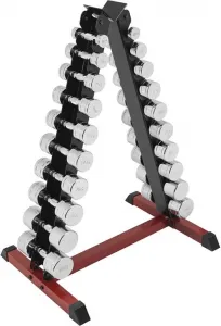Gorilla Sports Stojan na jednoručné činky, 112 cm
