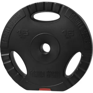 Gorilla Sports Kotúč potiahnutý plastom, výplň cement, 15 kg