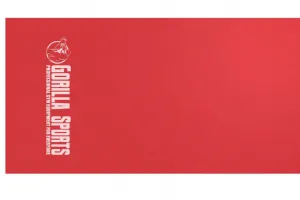 Gorilla Sports Posilňovacia guma, 120 cm, červená