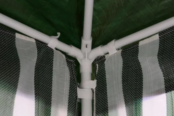 Garthen 40731 Záhradný párty stan 3 x 3 m - tmavo zelený