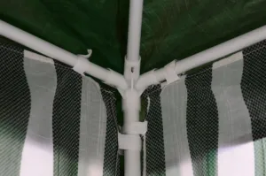 Garthen 40731 Záhradný párty stan 3 x 3 m - tmavo zelený