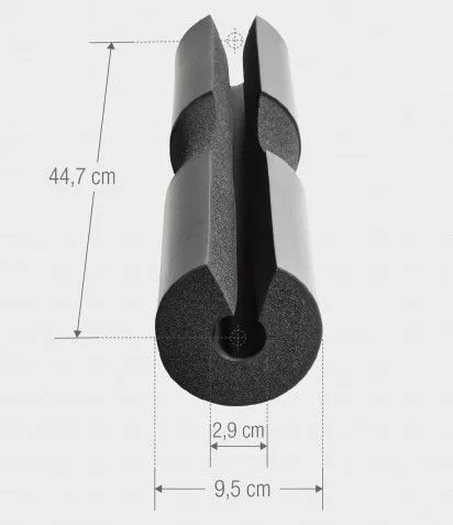 Gorilla Sports Ochranné polstrovanie vzpieračskej ty, 447 mm