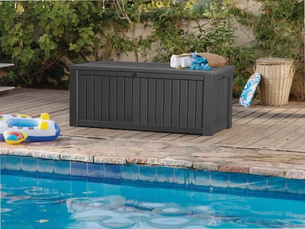 Zahradny box Keter Rockwood 570 l grafit