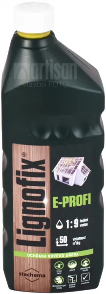 LIGNOFIX E-Profi - vodou riediteľná impregnácia na nové drevo 1 l Hnedá