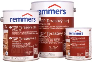 REMMERS PFLEGE-ÖL - TOP Terasový olej REM - lärche 5 L