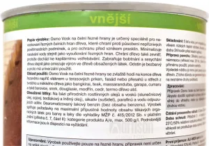 OSMO Vosk na rezné hrany 0.375 l Bezfarebný 5735