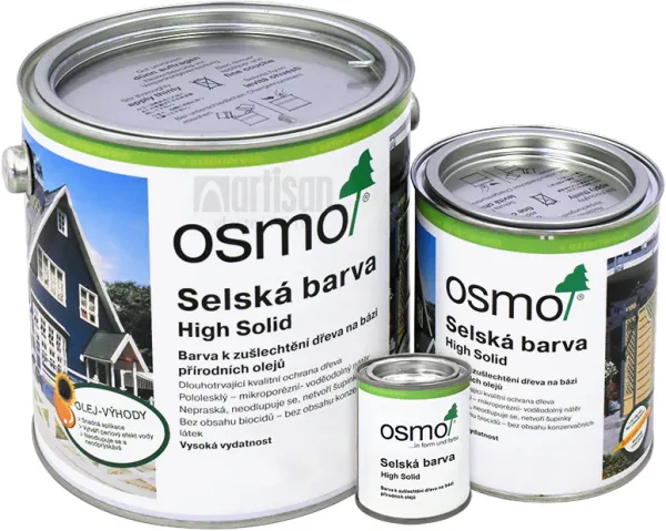 OSMO Sedliacka farba 2.5 l Labrador modrá 2501