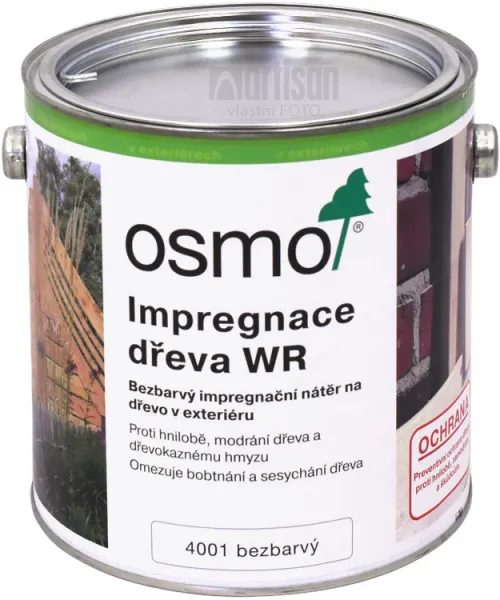 OSMO Impregnácia dreva pre exteriéry WR 2.5 l 4001