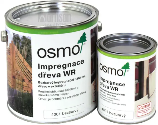 OSMO Impregnácia dreva pre exteriéry WR 2.5 l 4001