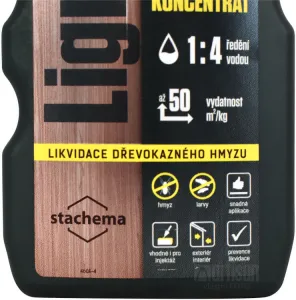 LIGNOFIX I-Profi - vodou riediteľná impregnácia na napadnuté drevo 1 l Zelená