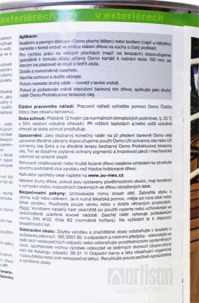 OSMO Špeciálny olej na terasy 0.125 l Garapa 013