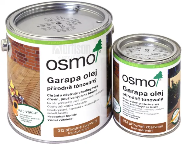 OSMO Špeciálny olej na terasy 0.125 l Garapa 013