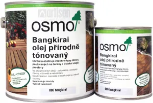 Osmo Terasový olej na BANGKIRAI - prírodný 2,5 l 6 - prírodný