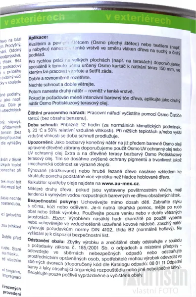 OSMO Terasový olej 0.75 l Sivý 019