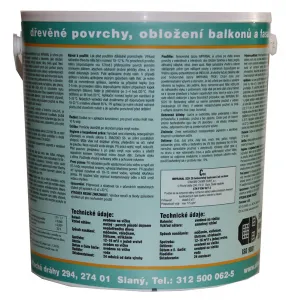 Impranal - slabovrstvová vodou riediteľná lazúra 2.5 l Dub antik