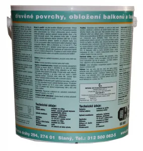 Impranal - slabovrstvová vodou riediteľná lazúra 2.5 l Palisander