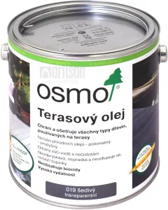 Osmo Terasový olej ŠEDÝ 2,5 l 19 - šedý