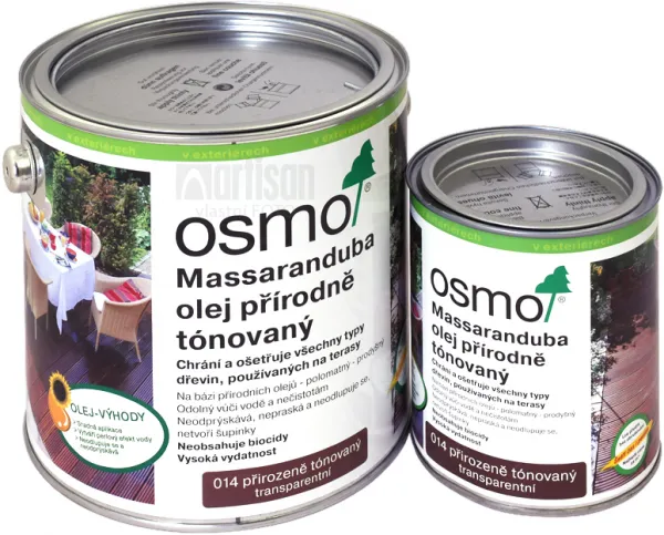 OSMO Špeciálny olej na terasy 0.125 l Massaranduba 014