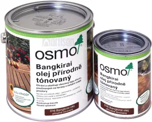 Osmo Terasový olej na BANGKIRAI - tmavý 0,75 l 16 - tmavý