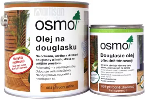 Osmo Terasový olej na DOUGLASIE - prírodný 2,5 l 4 - prírodný