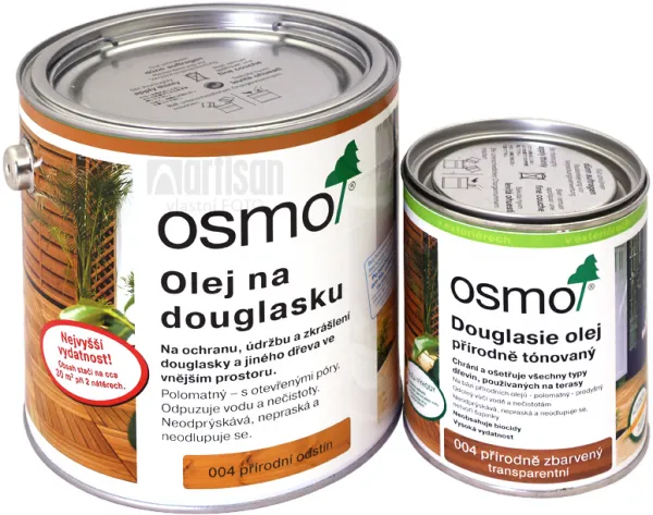 Osmo Terasový olej na DOUGLASIE - prírodný 2,5 l 4 - prírodný