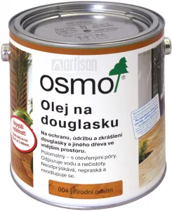 Osmo Terasový olej na DOUGLASIE - prírodný 2,5 l 4 - prírodný