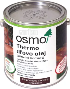 Osmo Terasový olej na THERMO DREVO - prírodný 2,5 l 10 - prírodný