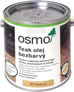 Osmo Terasový olej na TÍK - prírodný 2,5 l 7 - prírodný