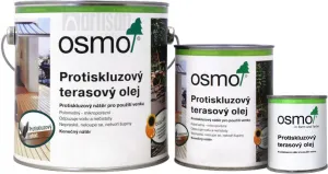 OSMO Terasový olej 430 - protišmykový olej na terasu 2,5 l 430 - bezfarebný