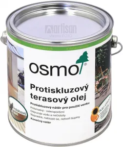 OSMO Terasový olej 430 - protišmykový olej na terasu 2,5 l 430 - bezfarebný