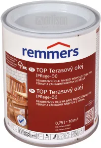 REMMERS PFLEGE-ÖL - TOP Terasový olej REM - farblos 0,75 L