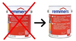 REMMERS HOLZSCHUTZ CREME - Lazúrovací olejový krém REM - eiche-hell 5 L