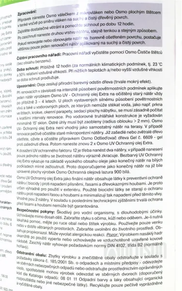 OSMO UV Olej Extra pre exteriéry 2.5 l Bezfarebný 420