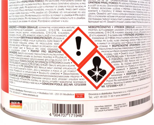 REMMERS GREY PROTECT - Dekoratívna zosivovacia lazúra REM - graphitgrau 2,5 L