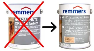 REMMERS HK lazúrovací krém 2.5 l Bezfarebný