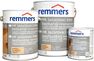 REMMERS HK lazúrovací krém 2.5 l Bezfarebný