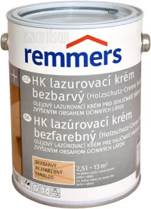 REMMERS HK lazúrovací krém 2.5 l Bezfarebný