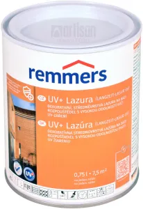 REMMERS UV+ LASUR - Dekoratívna strednovstvá lazúra REM - eiche hell 0,75 L