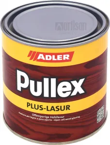 ADLER Pullex Plus Lasur - lazúra na ochranu dreva v exteriéri 0.75 l Mahagón LW 02/1