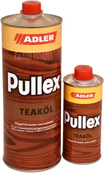 Adler Pullex Teaköl - tíkový olej na záhradný nábytok 1 l 50524 - teak