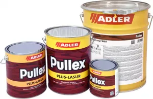 ADLER Pullex Plus Lasur - lazúra na ochranu dreva v exteriéri 0.125 l Palisander 50324